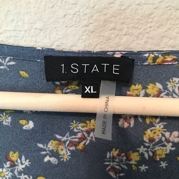 NWT 1.State Retro Bloom Wrap Jumpsuit - Picture 7 of 8